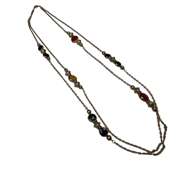 Five (5) Gorgeous Beaded Vintage Necklaces - Picture 10 of 13